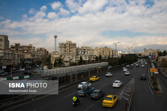 هوای قابل قبول تهران در روز طبیعت