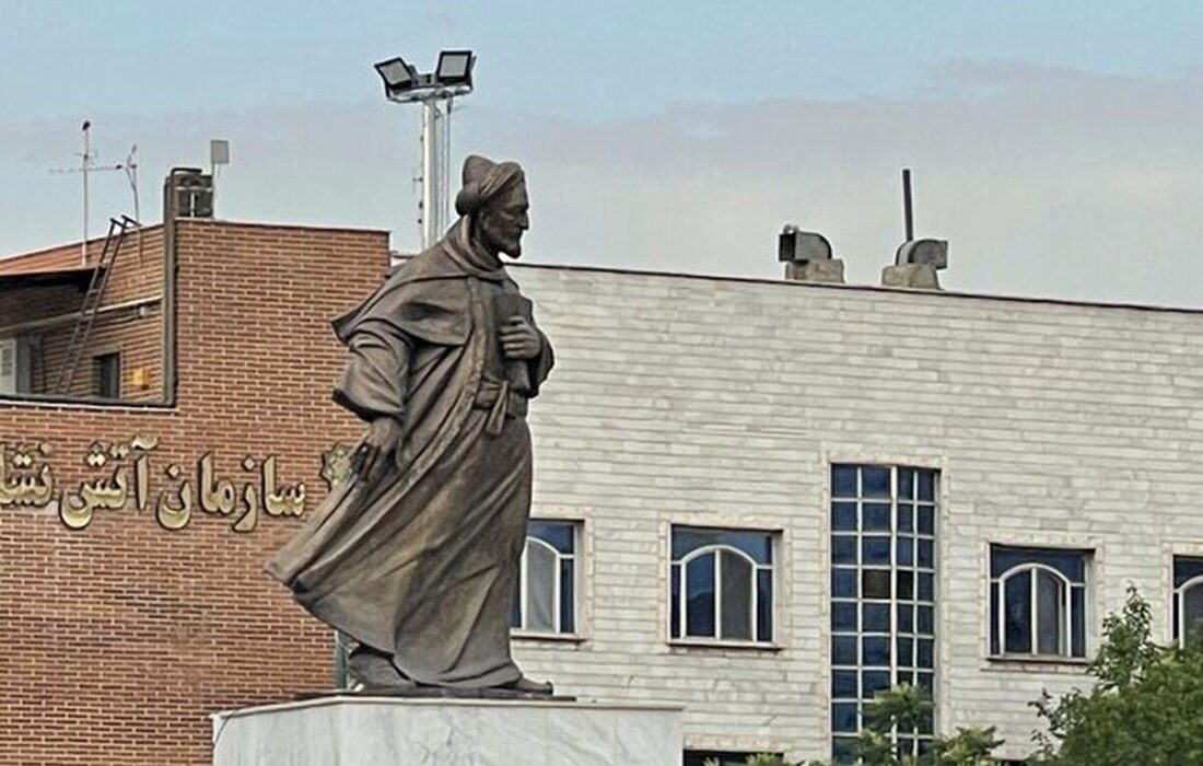 بزرگترین مجسمه برنزی پایتخت رونمایی شد
