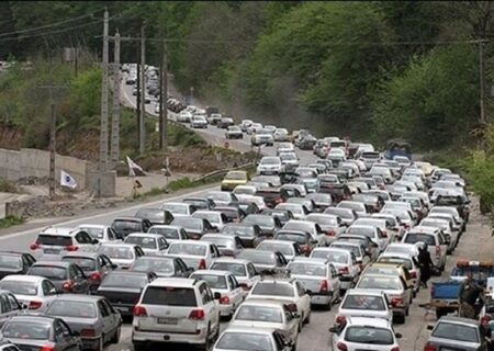 جاده چالوس به سمت تهران یک‌طرفه می‌شود