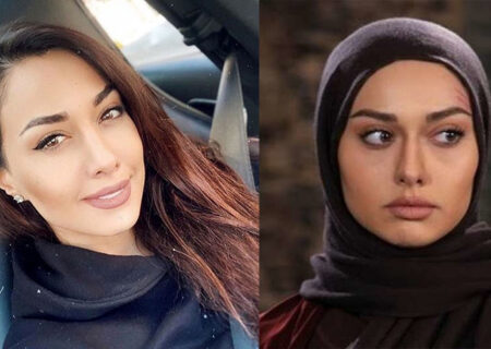 جدیدترین بی شرمی صدف طاهریان بعد مهاجرت !  + فیلم شنای خانم بازیگر کم بود لباس های زننده اش جنجال کرد