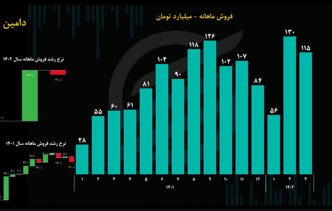 تحلیل بنیادی سهام دامنه / رشد 170 درصدی سودآوری با تورم سلامت