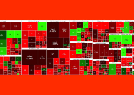 ریزش شاخص بورس همچنان ادامه دارد / این نمادها با افت مواجه شدند