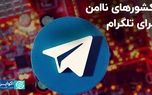 کشورهای ناامن برای تلگرام