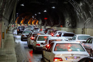 تردد خودروهای سنگین در شب در جاده های ورودی مازندران