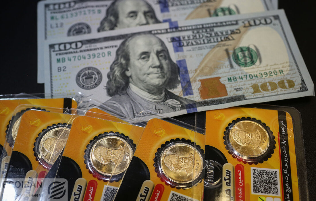 ریزش قیمت سکه و طلا در بازار آزاد