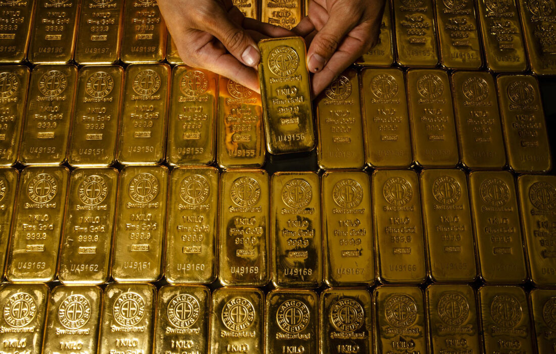 رشد طلا با کاهش شاخص دلار