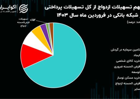 وام ازدواج رتبه سوم تسهیلات پرداختی بانک ها را دارد