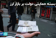 تأثیر بسته پشتیبانی دولت در بازار ارز