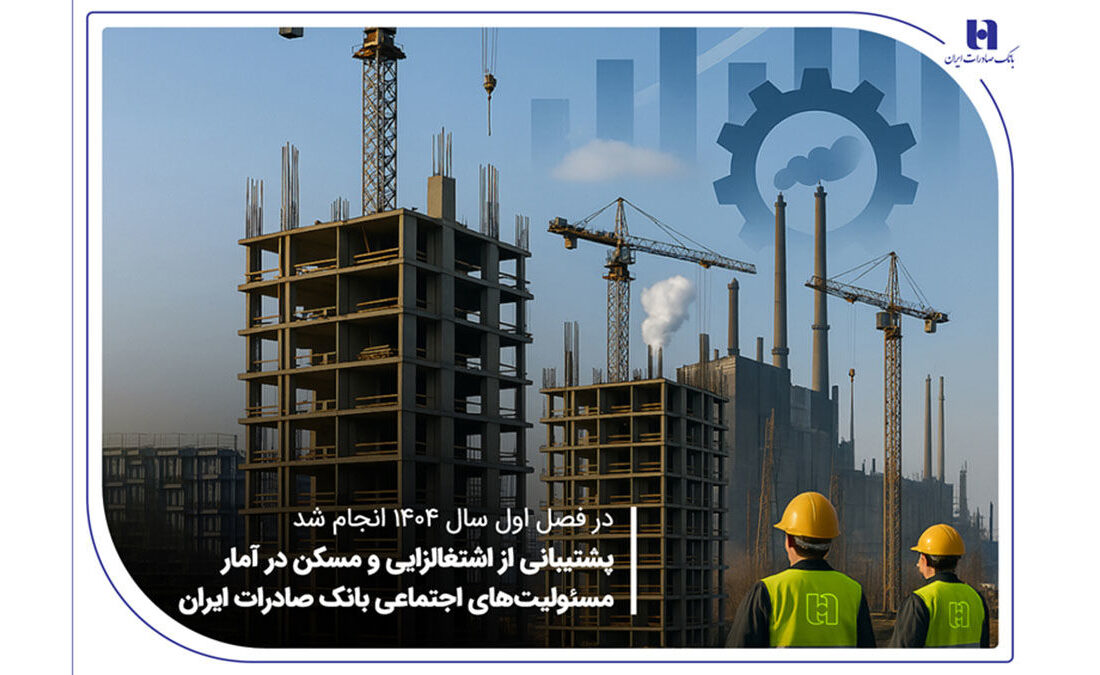 حمایت از اشتغال و مسکن در آمار مسئولیت اجتماعی Banco Iran Saderat