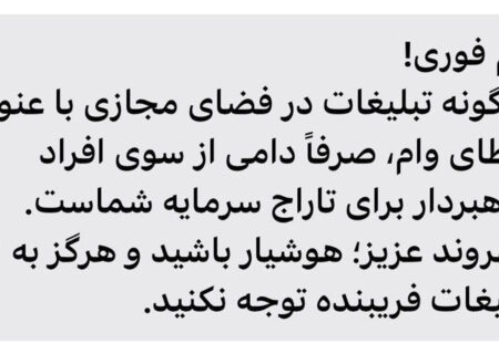 هشدار با قول وام های فوری در فضای مجازی ضربه بزنید