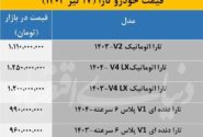 کاهش 40 میلیون تارا تومن در یک روز! میز